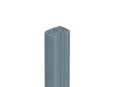 POTEAU ALU CLOTURE PREMIUM 5X95CM GRIS