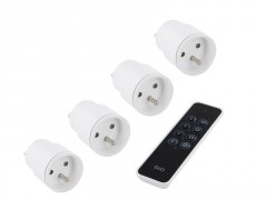 PRISES TELECOMMANDABLES  INTERIEURES + 1 GRATUITE  DIO 2300 W X3