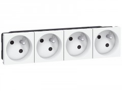PRISE AVEC TERRE MOSAIC BLANC X4
