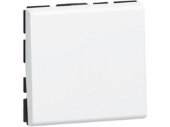 INTERRUPTEUR VA ET VIENT 2M BLANC MOSAIC