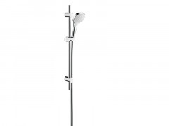 POMME DOUCHROMEE 3JET+BARRE+FLEXIBLE CHROME