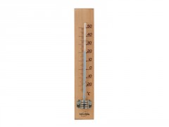 THERMOMETRE BOIS CLAIR 18CM