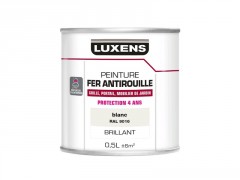 PEINTURE FER BLANC BRILLANT 0,5L LUXENS