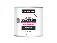 PEINTURE FER VERT SAPIN 0,5L LUXENS