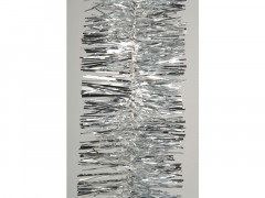 GUIRLANDE PLASTIQUE ARGENT BRILANT 75MMX2.7M