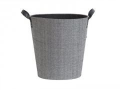 SAC GRANULE TISSU DAMA ROND GRIS 44X45CM
