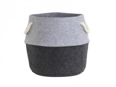 SAC BUCHE BICOLOR FEUTRINE BICOLORE 44X41CM