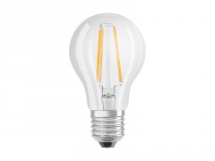 AMPOULE LED STANDARD E27 60W VERRE CLAIR BLANC FROID X5 OSRAM