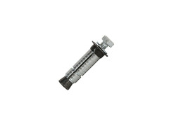 GOUJON ACIER UNIVERSEL 14X55MM + VIS INOX X4