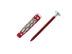 CHEVILLE ASSORTIMENT 6X37MM + VIS X4