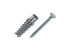 CHEVILLE CARREAU DE PLATRE 6X32MM + VIS X10