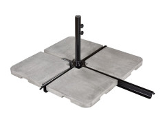 DALLE DE LESTAGE POUR PARASOL DEPORTEE 21KG GRIS