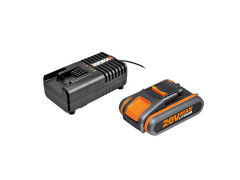 CHARGEUR + BATT 20V 2AH WORX - WA3601