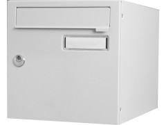 BOITE LETTRE INTERVAL 1 PORTE GRIS