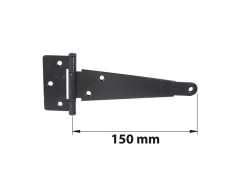 PENTURE ANGLAISE AXE COMP L150 NOIR
