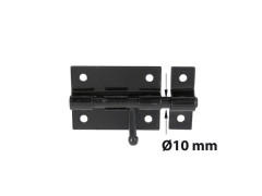 VERROU BOX + GACHE DIAMETRE 10 NOIR