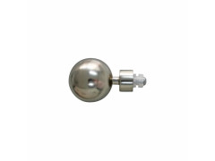EMBOUTS METAL D20 KALI BOULE NICKEL MAT INSPIRE X2