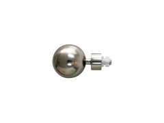 EMBOUT METAL D28 KALI DESIGN BOULE NICKEL MAT INSPIRE X2