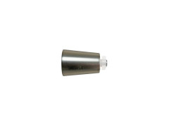 EMBOUT METAL D28 KALI DESIGN POMMEAU NICKEL MAT INSPIRE X2