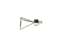 EMBOUT METAL D28 KALI DESIGN TRIANGLE NICKEL MAT INSPIRE