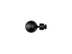 EMBOUT METAL D28 GRAPH DESIGN BOULE NOIR MAT INSPIRE X2