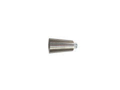 EMBOUT METAL D20 GLAM POMMEAU CHROME BROSSE INSPIRE X2