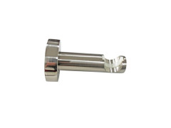 SUPPORT METAL D20 GLAM TIGE 76MM CHROME BROSSE INSPIRE X2
