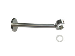 SUPPORT METAL D20/28 GLAM MUR 195/300 CHROME BROSSE INSPIRE