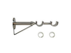 SUPPORT METAL D20/28 GLAM DOUBLE 135-215/190-270 CHROME BROSSE INSPIRE