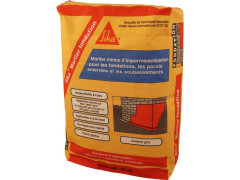 MORTIER IMPERMEABLE FONDATION SIKA 25KG