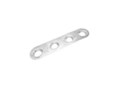 PATTE ASSEMBLAGE ACIER ZINGUE 60MM