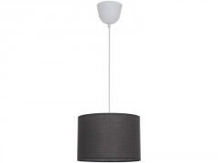 SUSPENSION SITIA E27 D28 60W COTON GRIS
