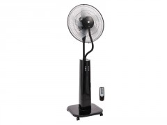 VENTILATEUR BRUMISATEUR SUR PIED MILTON4 70W D40CM NOIR
