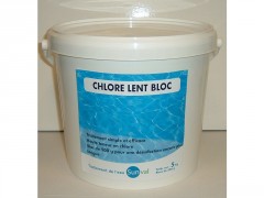 CHLORE LENT GALET  500 GRAMME 5KG 1ER PRIX