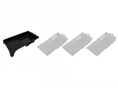 BAC PEINTURE + 3 RECHARGE 110MM NOIR DEXTER