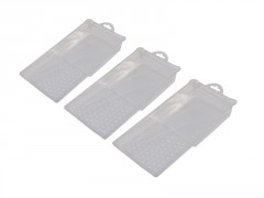 RECHARGE MINI ROULEAU 110MM X3 TRANSPARENT DEXTER