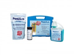 ENTRETIEN N1 PISCINE SANS CHLORE POOLSAN KIT 0.7 KG