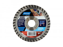 DISQUE DIAMANT TRAVAUX COURANTS BRIQUE DIAMETRE 115