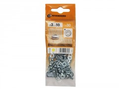 BOULON TETE CYLINDRIQUE PH AZ B14 STANDERS 3X10 X30
