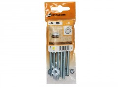 BOULON TETE CYLINDRIQUE PH AZ B14 STANDERS 5X80 X6