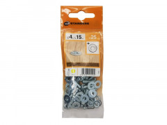 BOULON TETE FRAISEE AZ B12 STANDERS 4X15 X25