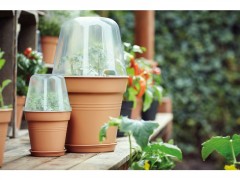 SOUCOUPE POLYPROPYLENE TERRE CUITE DIAMETRE 25