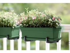 BALCONNIERE POLYPROPYLENE KAKI 16,5X49CM