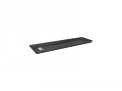 SOUCOUPE BALCONNIERE POLYPROPYLENE NOIR LONGUEUR 50CM