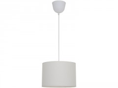 SUSPENSION SITIA E27 D28 60W COTON BLANC