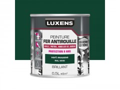 PEINTURE FER EXTERIEUR VERT MOUSSE BRILLANT 0,5L