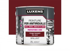 PEINTURE FER EXTERIEUR ROUGE BRILLANT 2L