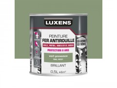 PEINTURE FER EXTERIEUR VERT PROVENCE BRILLANT 0,5L