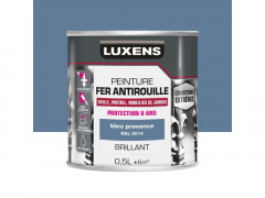 PEINTURE FER EXTERIEUR BLEU PROVENCE BRILLANT 0,5L