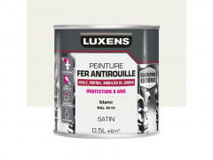 PEINTURE FER EXTERIEUR BLANC SATINE 0,5L